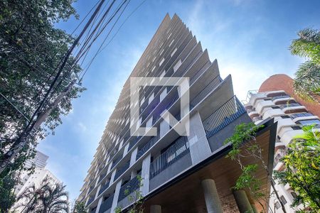 Apartamento para alugar com 63m², 1 quarto e 1 vaga Apartamento para alugar com 63m², 1 quarto e 1 vagaFachada