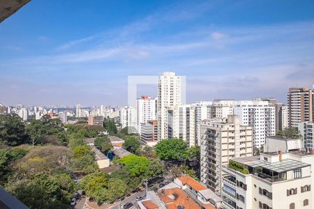 Varanda - VIsta de apartamento para alugar com 1 quarto, 63m² em Jardim das Bandeiras, São Paulo