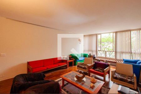 Sala de apartamento para alugar com 3 quartos, 195m² em Paraíso, São Paulo