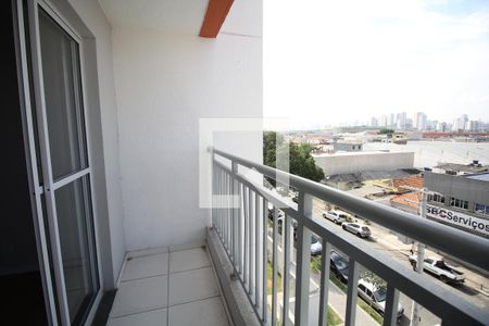 Varanda da Sala de apartamento para alugar com 2 quartos, 40m² em Vila Independência, São Paulo