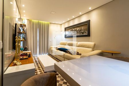 Sala de apartamento para alugar com 1 quarto, 55m² em Vila Guarani (zona Sul), São Paulo