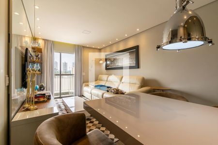 Sala de apartamento à venda com 1 quarto, 55m² em Vila Guarani (zona Sul), São Paulo