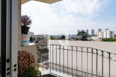Varanda de apartamento à venda com 1 quarto, 55m² em Vila Guarani (zona Sul), São Paulo
