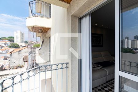 Varanda de apartamento à venda com 1 quarto, 55m² em Vila Guarani (zona Sul), São Paulo