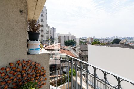 Varanda de apartamento à venda com 1 quarto, 55m² em Vila Guarani (zona Sul), São Paulo