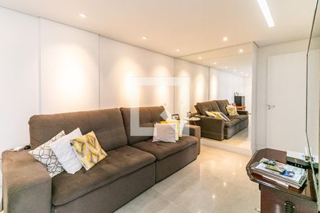 Sala de apartamento à venda com 3 quartos, 101m² em Pampulha, Belo Horizonte