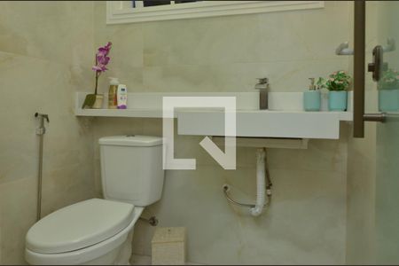 Lavabo de casa de condomínio à venda com 3 quartos, 350m² em Vargem Pequena, Rio de Janeiro
