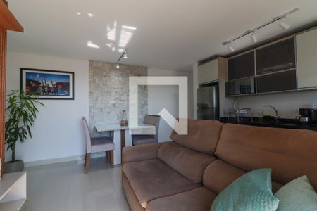 Sala de apartamento para alugar com 3 quartos, 70m² em Silveira da Motta, Curitiba