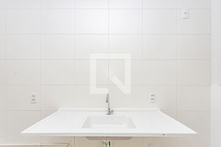 Sala/Cozinha de apartamento à venda com 2 quartos, 32m² em Parque Fongaro, São Paulo