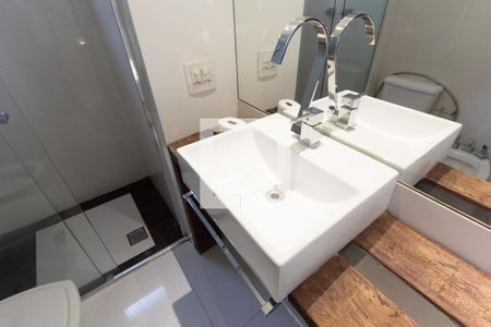 Apartamento para alugar com 100m², 2 quartos e 1 vagaBanheiro da Suíte 1