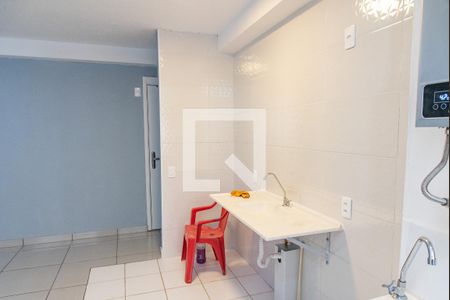 Apartamento para alugar com 36m², 1 quarto e sem vaga Apartamento para alugar com 36m², 1 quarto e sem vagaCozinha/área de serviço