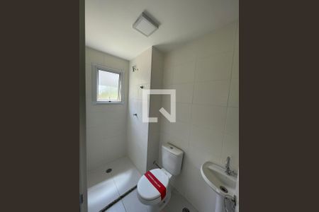 Banheiro de apartamento à venda com 1 quarto, 31m² em Jardim Cidália, São Paulo