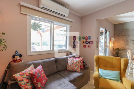 Sala de casa de condomínio para alugar com 4 quartos, 157m² em Chácaras Saudáveis E Encantadoras, Jundiaí