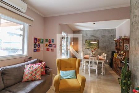 Sala de casa de condomínio para alugar com 4 quartos, 157m² em Chácaras Saudáveis E Encantadoras, Jundiaí