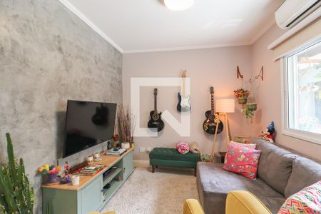 Sala de casa de condomínio para alugar com 4 quartos, 157m² em Chácaras Saudáveis E Encantadoras, Jundiaí