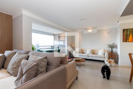 Sala de apartamento à venda com 3 quartos, 116m² em Brooklin Paulista, São Paulo