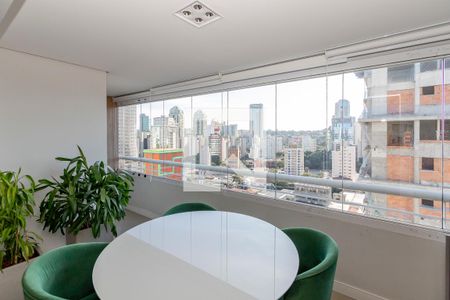 Varanda de apartamento à venda com 3 quartos, 116m² em Brooklin Paulista, São Paulo