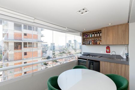 Varanda de apartamento à venda com 3 quartos, 116m² em Brooklin Paulista, São Paulo