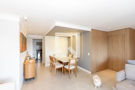 Sala de apartamento à venda com 3 quartos, 116m² em Brooklin Paulista, São Paulo