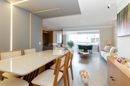 Sala de apartamento à venda com 3 quartos, 116m² em Brooklin Paulista, São Paulo