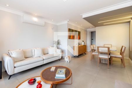 Sala de apartamento à venda com 3 quartos, 116m² em Brooklin Paulista, São Paulo