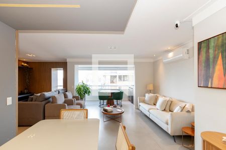 Sala de apartamento à venda com 3 quartos, 116m² em Brooklin Paulista, São Paulo