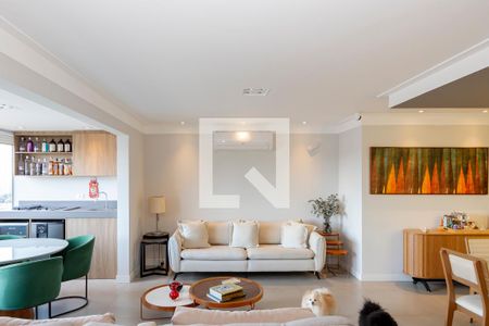 Sala de apartamento à venda com 3 quartos, 116m² em Brooklin Paulista, São Paulo