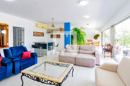 Detalhe da sala 3 de apartamento para alugar com 4 quartos, 350m² em Lagoa, Rio de Janeiro