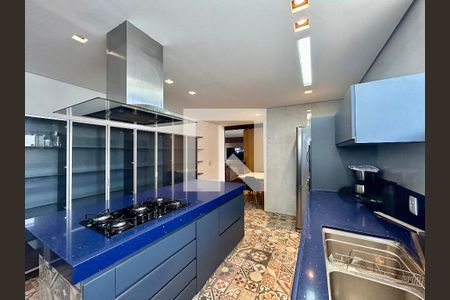 Cozinha de casa à venda com 6 quartos, 593m² em Belvedere, Belo Horizonte