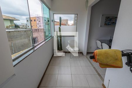 Varanda de apartamento à venda com 4 quartos, 201m² em Heliópolis, Belo Horizonte