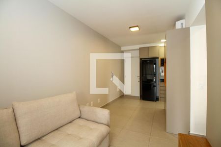 Sala de Estar e Jantar de apartamento para alugar com 2 quartos, 58m² em Pinheiros, São Paulo