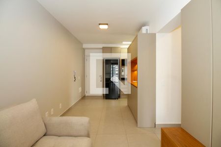Sala de Estar e Jantar de apartamento para alugar com 2 quartos, 58m² em Pinheiros, São Paulo