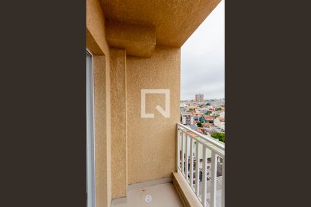 Varanda da Sala de apartamento para alugar com 2 quartos, 50m² em Parque das Nações, Santo André
