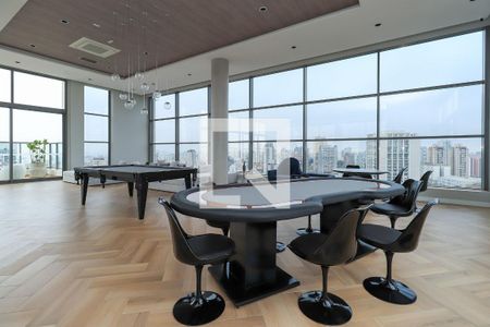 Studio para alugar com 25m², 1 quarto e sem vaga Studio para alugar com 25m², 1 quarto e sem vagaÁrea comum - Salão de jogos