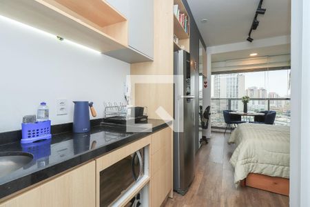 Studio para alugar com 25m², 1 quarto e sem vaga Studio para alugar com 25m², 1 quarto e sem vagaCozinha