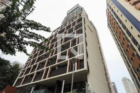 Studio para alugar com 25m², 1 quarto e sem vaga Studio para alugar com 25m², 1 quarto e sem vagaFachada