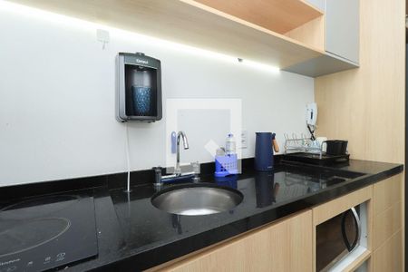 Studio para alugar com 25m², 1 quarto e sem vaga Studio para alugar com 25m², 1 quarto e sem vagaCozinha