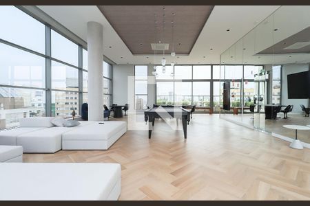 Studio para alugar com 25m², 1 quarto e sem vaga Studio para alugar com 25m², 1 quarto e sem vagaÁrea comum - Salão de jogos