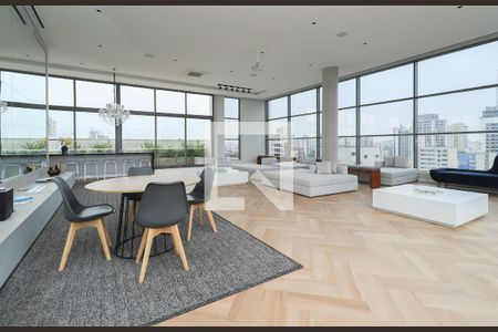 Studio para alugar com 25m², 1 quarto e sem vaga Studio para alugar com 25m², 1 quarto e sem vagaÁrea comum - Salão de festas