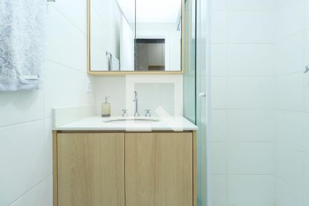 Studio para alugar com 25m², 1 quarto e sem vaga Studio para alugar com 25m², 1 quarto e sem vagaBanheiro