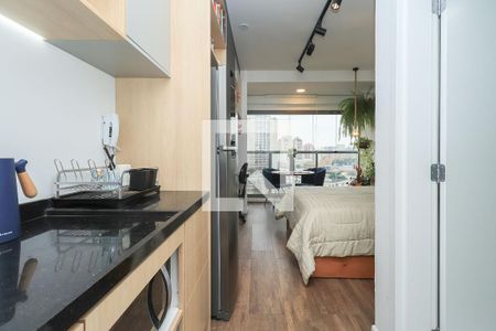 Studio para alugar com 25m², 1 quarto e sem vaga Studio para alugar com 25m², 1 quarto e sem vagaCozinha