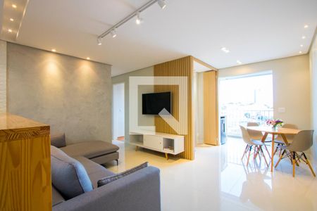 Sala de apartamento para alugar com 2 quartos, 73m² em Vila Helena, Santo André
