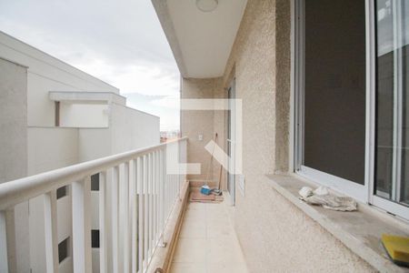 varanda sala / cozinha de apartamento à venda com 1 quarto, 29m² em Parque Vitória, São Paulo