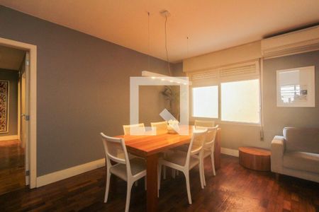 Sala de apartamento à venda com 3 quartos, 116m² em Petrópolis, Porto Alegre