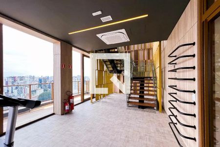 Studio para alugar com 28m², 1 quarto e sem vagaAcademia