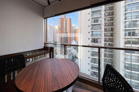 Studio para alugar com 28m², 1 quarto e sem vagaVaranda