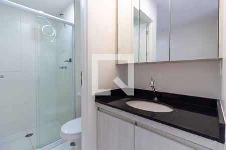 Banheiro de apartamento para alugar com 1 quarto, 25m² em Cerqueira César, São Paulo