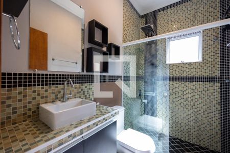 Banheiro de casa de condomínio para alugar com 3 quartos, 180m² em Vila Capuava, Valinhos