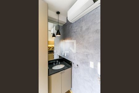 Studio para alugar com 20m², 1 quarto e sem vaga Studio para alugar com 20m², 1 quarto e sem vagaBanheiro