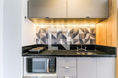 Studio para alugar com 20m², 1 quarto e sem vaga Studio para alugar com 20m², 1 quarto e sem vagaCozinha